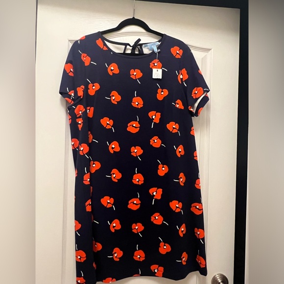 NWT Draper James poppy print dress - Picture 2 of 6